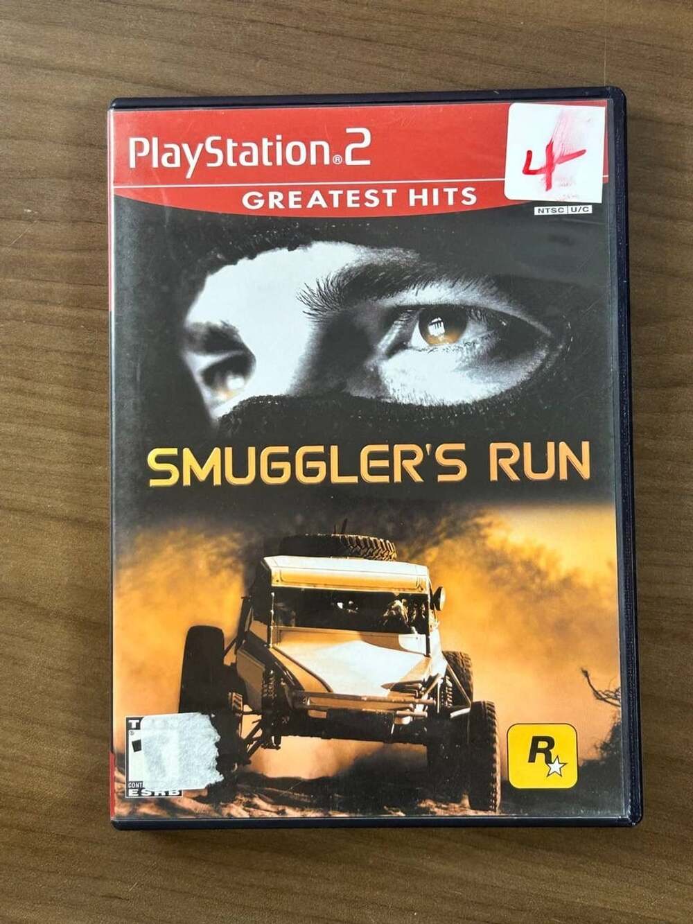 Smuggler's Run PS2 PlayStation 2 2000 Rockstar Games Disc Case Manual